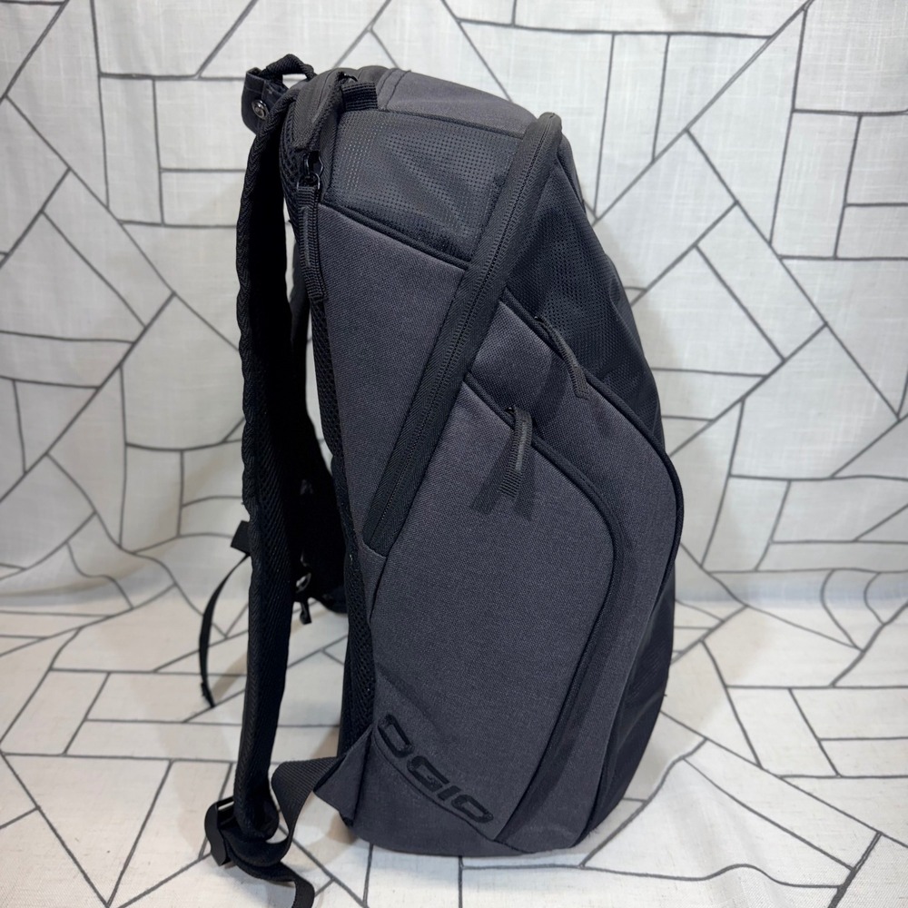 OGIO Backpack Large Black SAX Embroidered Tech Travel Laptop Bag - Picture 2 of 12